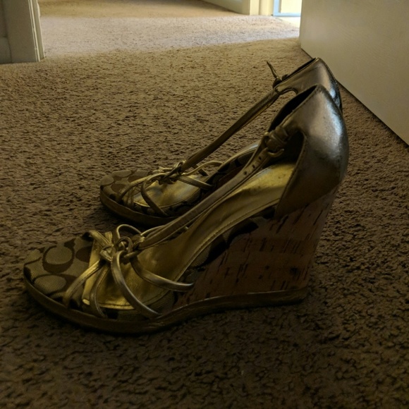 COACH wedges - Picture 2 of 5